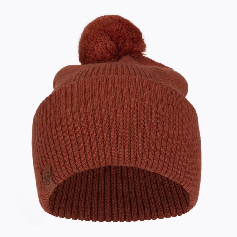 Czapka zimowa BUFF Merino Knitted Tim rusty 2