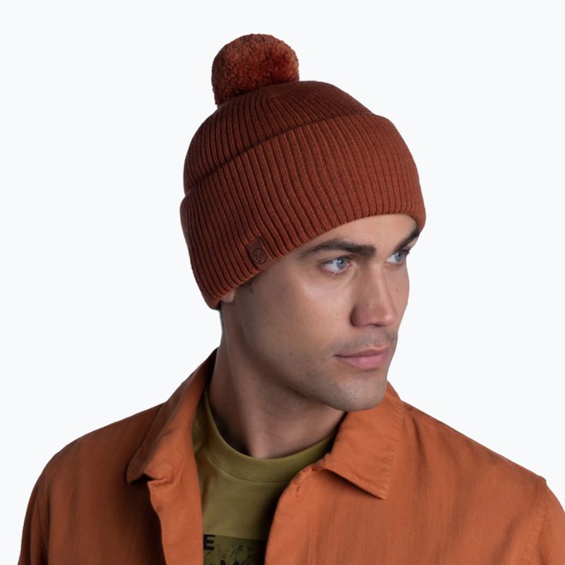 Czapka zimowa BUFF Merino Knitted Tim rusty 6