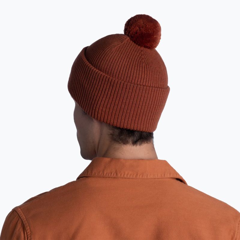 Czapka zimowa BUFF Merino Knitted Tim rusty 8