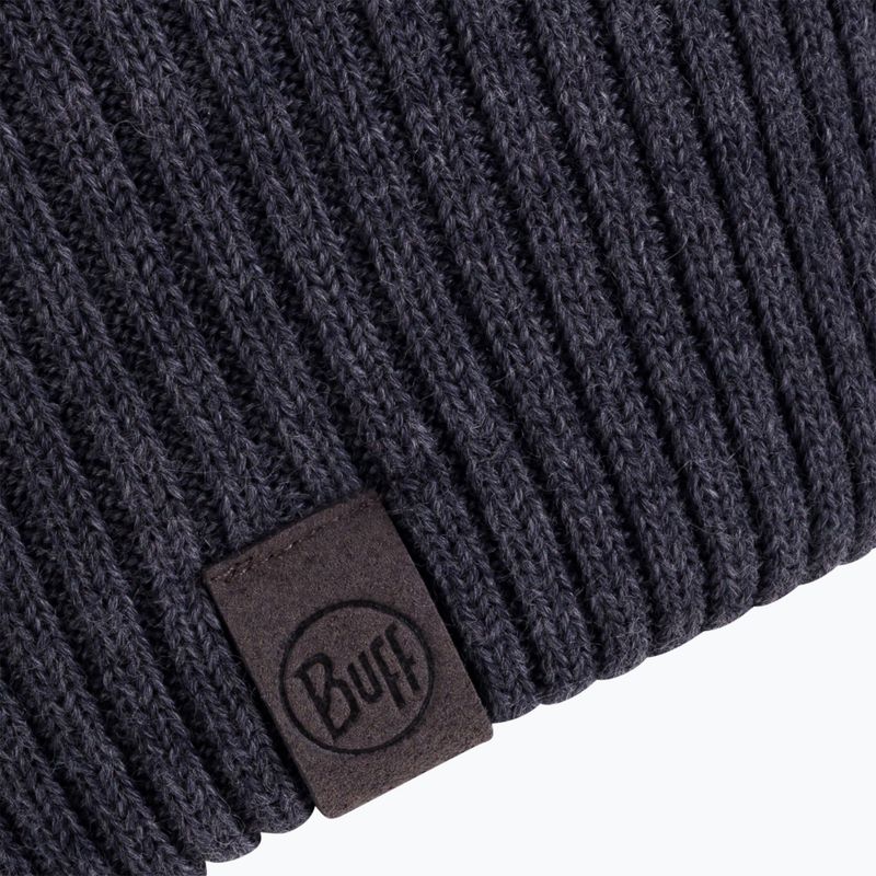 Czapka zimowa BUFF Merino Knitted Tim grey 3