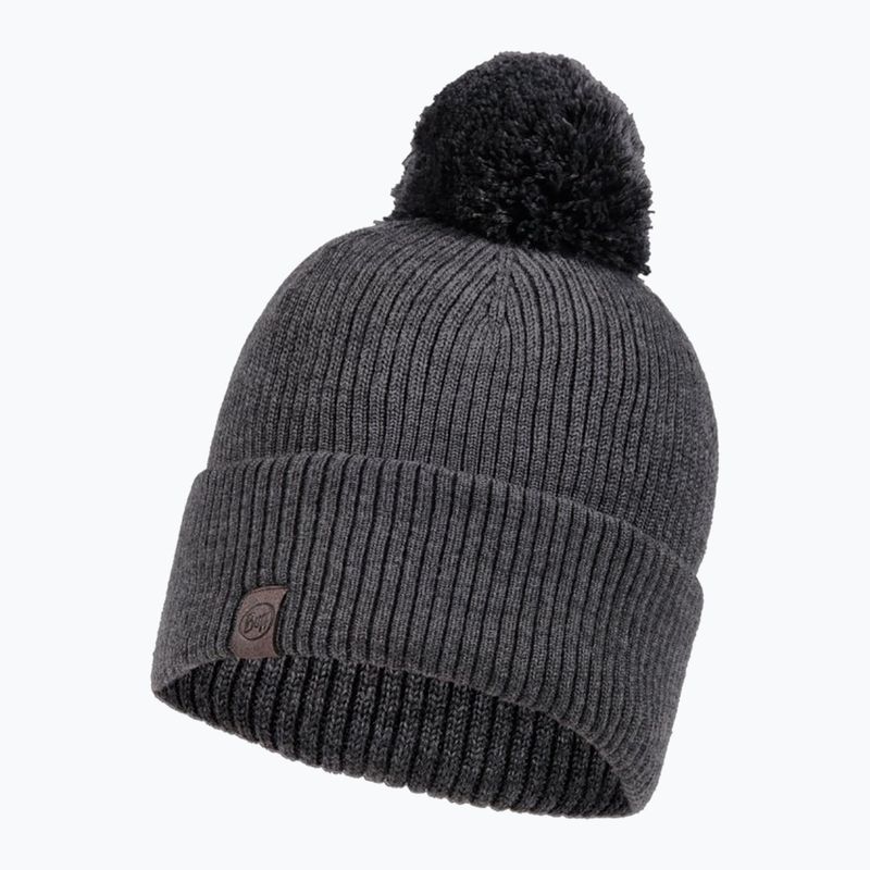 Czapka zimowa BUFF Merino Knitted Tim grey 4