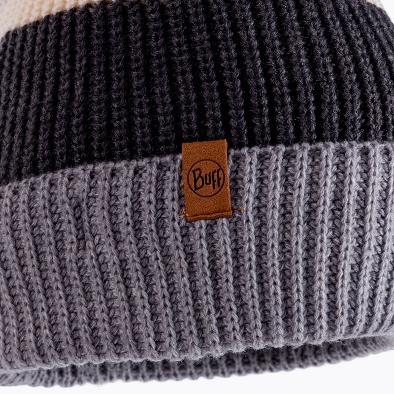 Czapka zimowa BUFF Knitted Elon ash 3