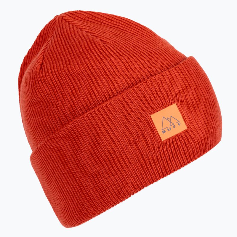 Czapka zimowa BUFF Crossknit solid fire