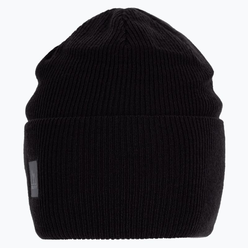 Czapka zimowa BUFF Crossknit solid black 2
