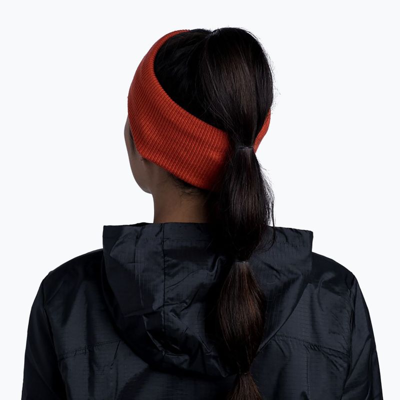 Opaska na głowę BUFF Crossknit solid fire 7