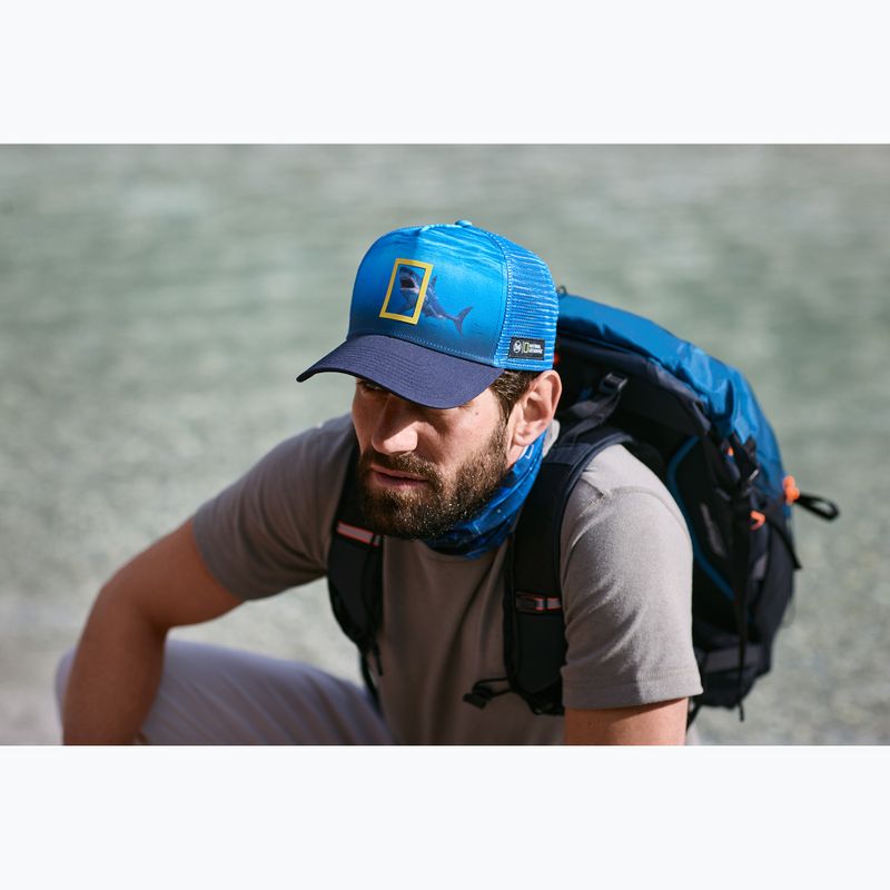 Czapka z daszkiem BUFF Trucker seons navy 4