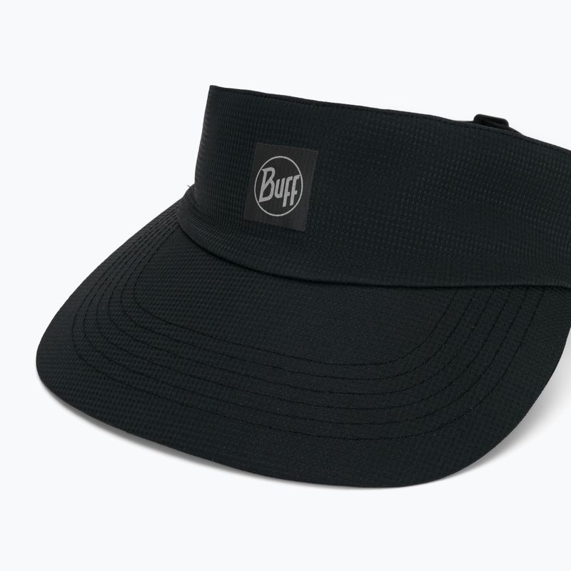 Daszek do biegania BUFF Go Visor Solid black 3