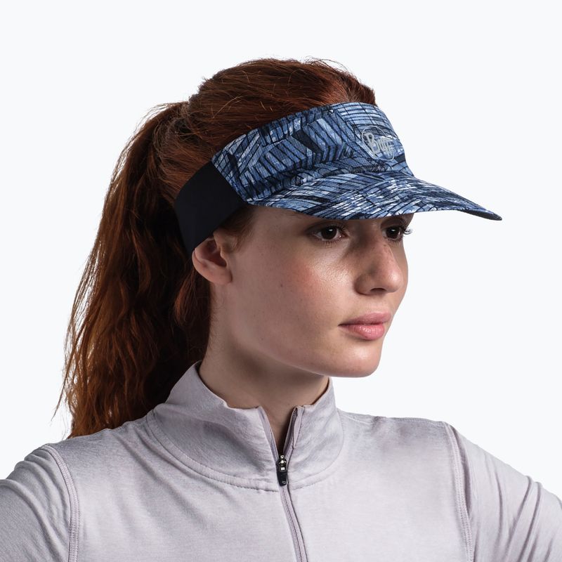 Daszek do biegania BUFF Go Visor Gline grey 8