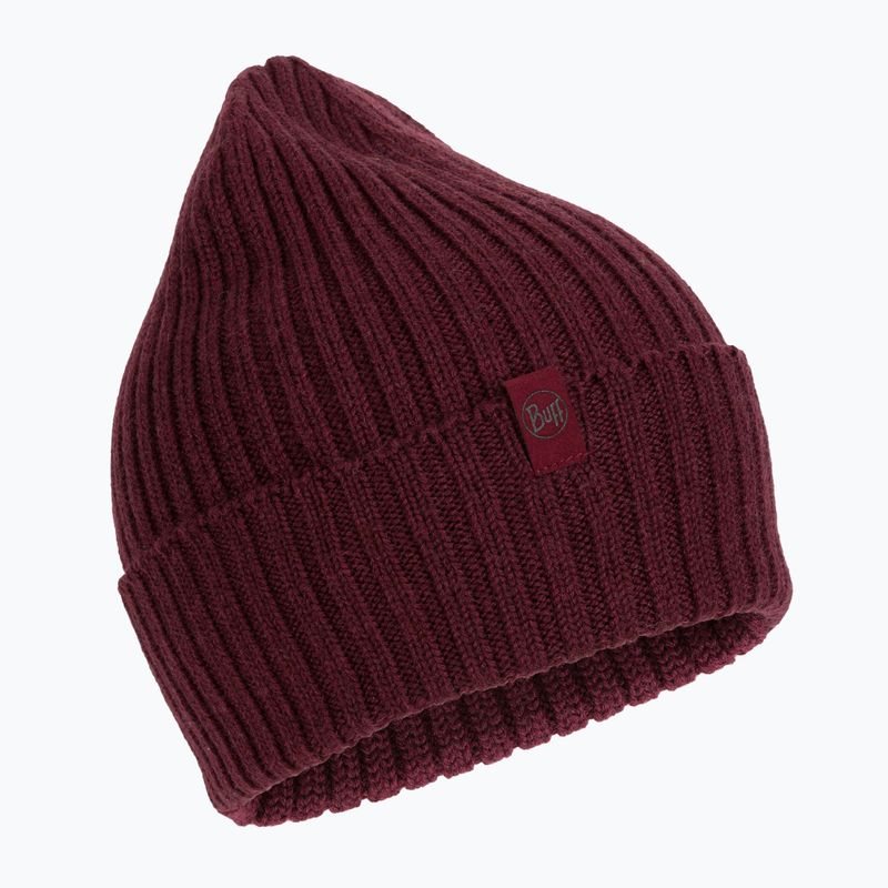 Czapka zimowa BUFF Knitted Norval maroon