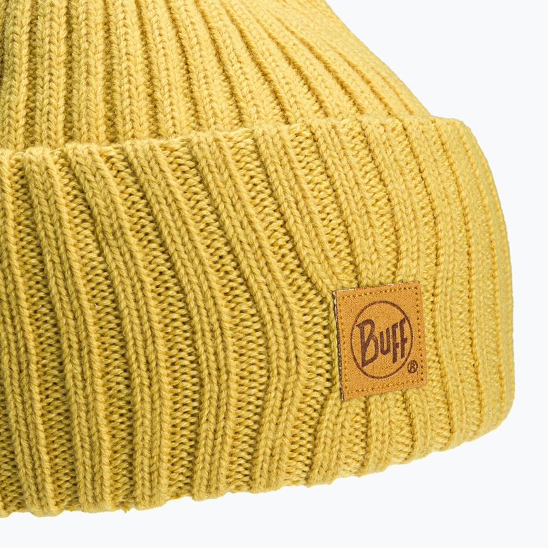 Czapka zimowa BUFF Merino Wool Ervin honey 3