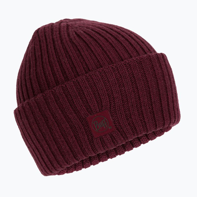Czapka zimowa BUFF Merino Wool Ervin maroon