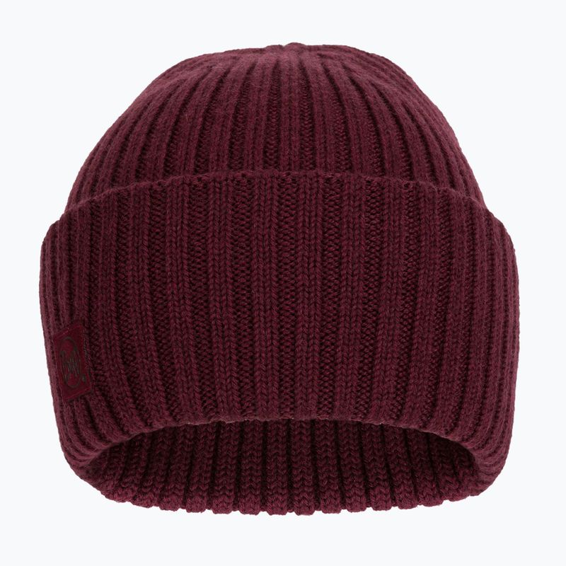Czapka zimowa BUFF Merino Wool Ervin maroon 2