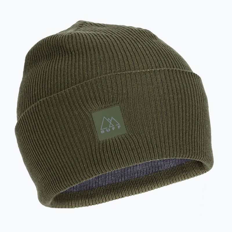 Czapka zimowa BUFF Crossknit solid camouflage