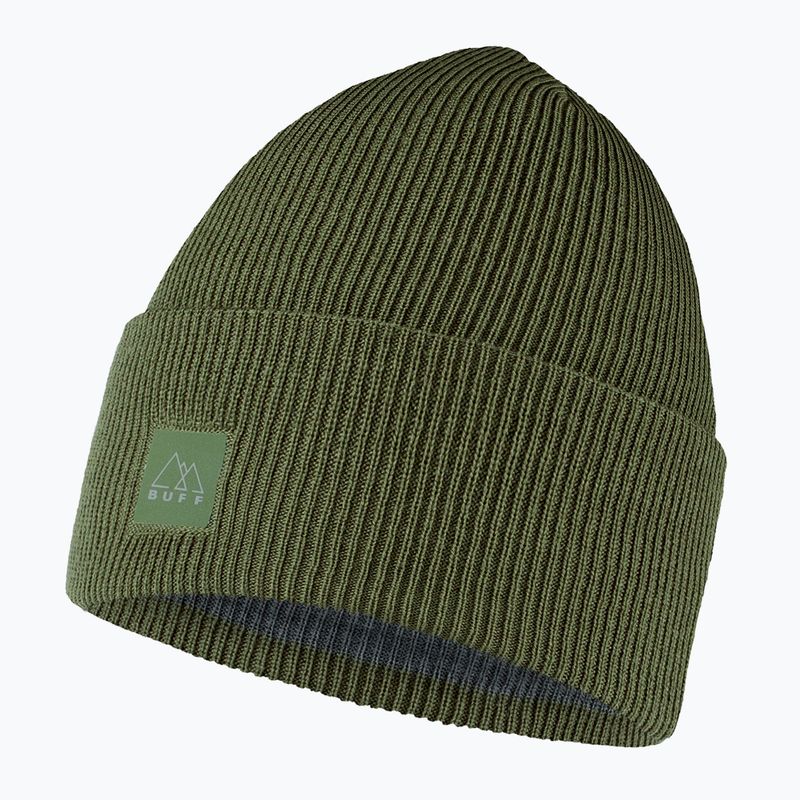 Czapka zimowa BUFF Crossknit solid camouflage 4