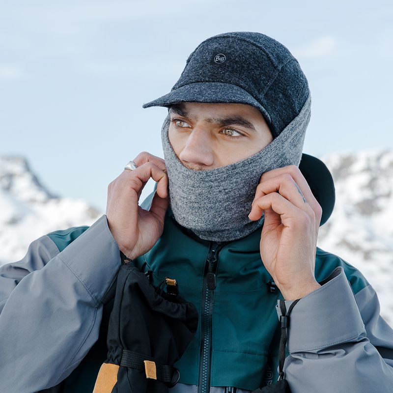 Chusta wielofunkcyjna BUFF Merino Fleece black 7