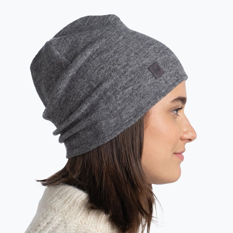 Czapka zimowa BUFF Merino Fleece grey 5