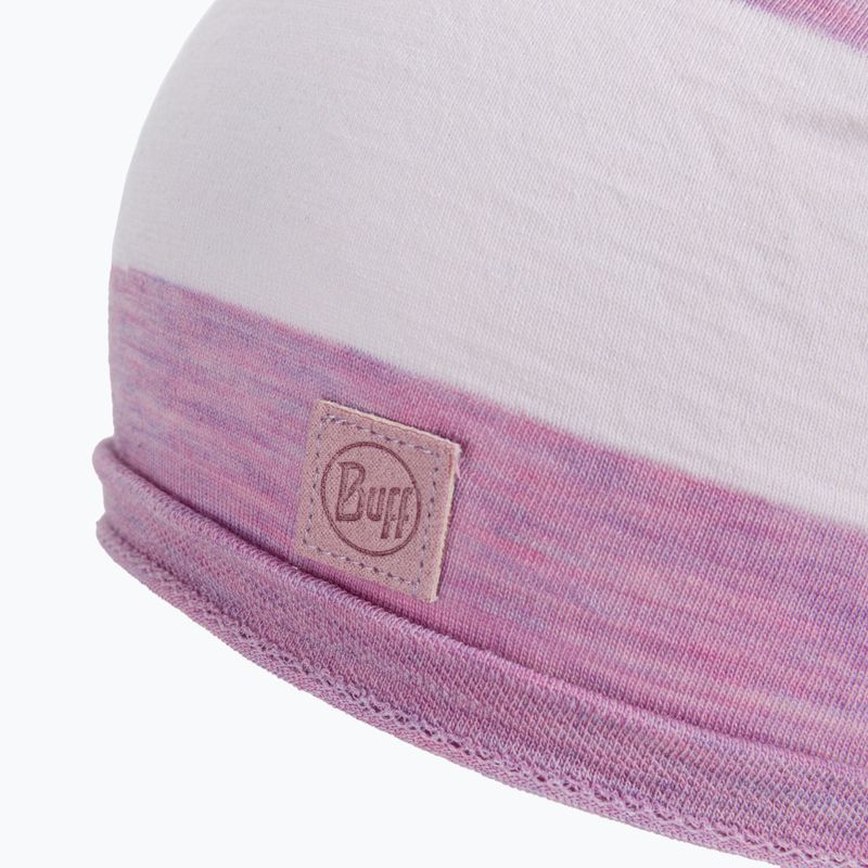 Czapka zimowa BUFF Merino Move pansy 3