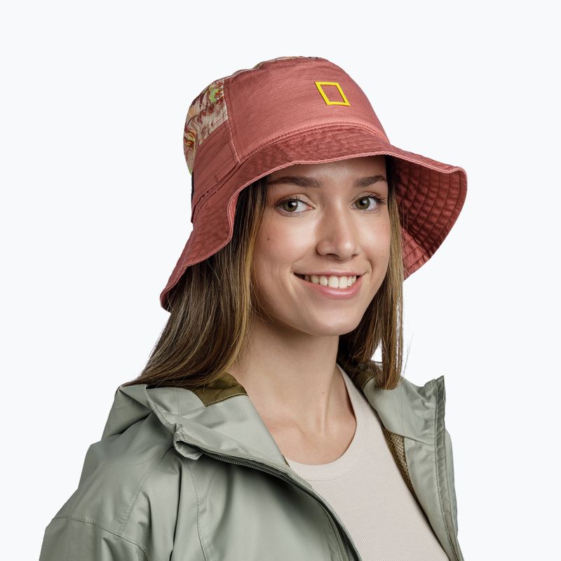 Kapelusz BUFF Sun Bucket Temara damask 4