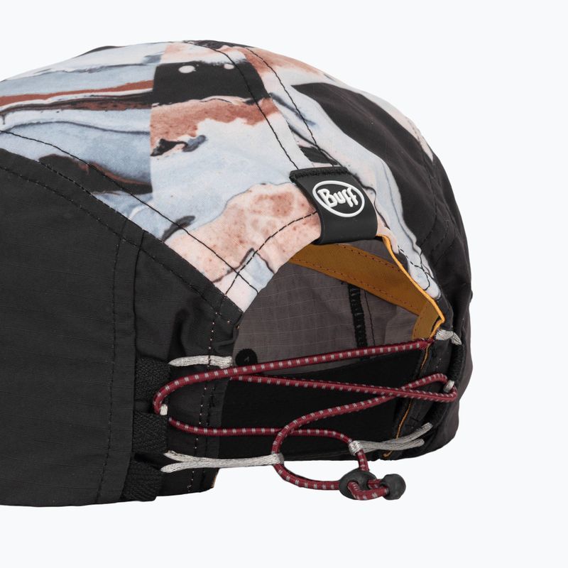 Czapka z daszkiem BUFF 5 Panel Explore reige black 4