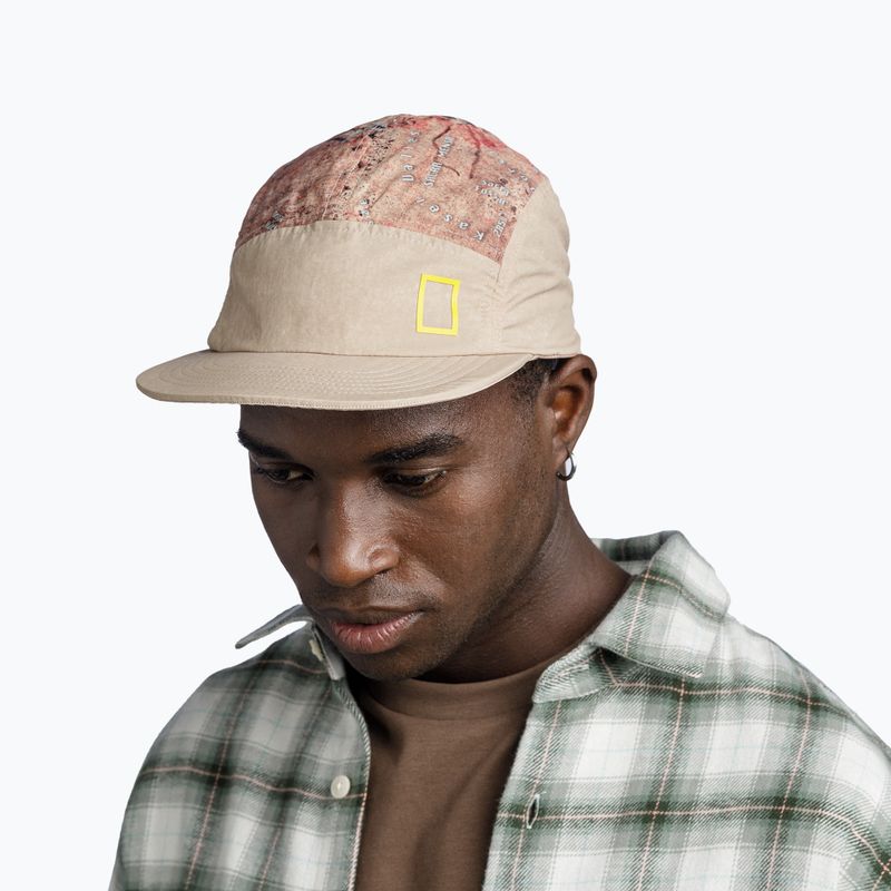 Czapka z daszkiem BUFF 5 Panel Explore geos grindle 4