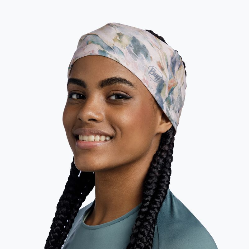 Opaska na głowę BUFF Coolnet UV Ellipse Kivu rose 4