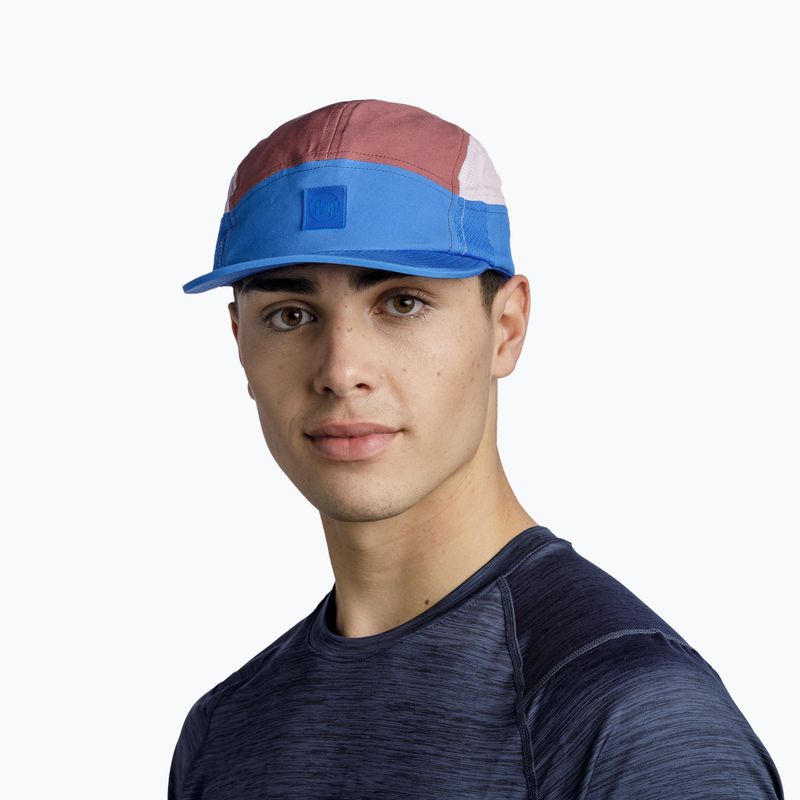 Czapka z daszkiem BUFF 5 Panel Go Domus azure 7