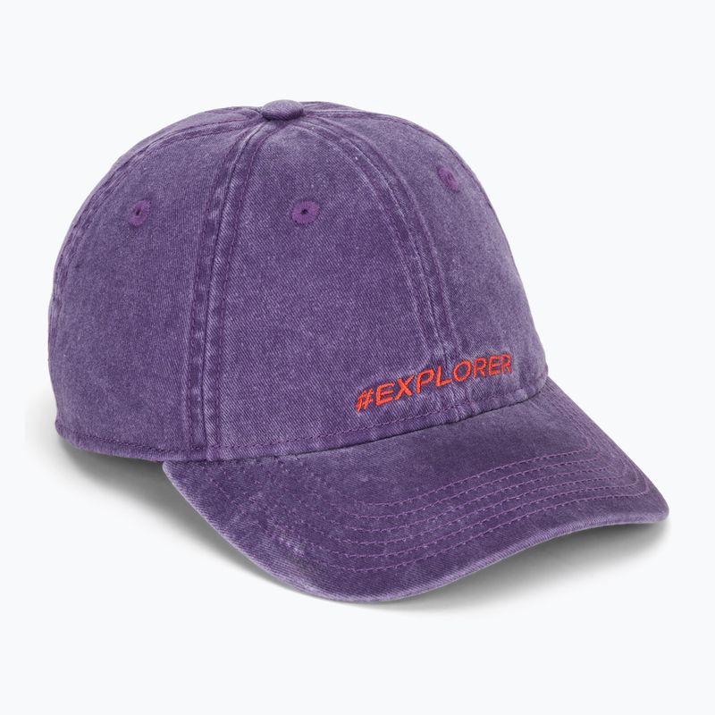 Czapka z daszkiem dziecięca BUFF Baseball brokes violet