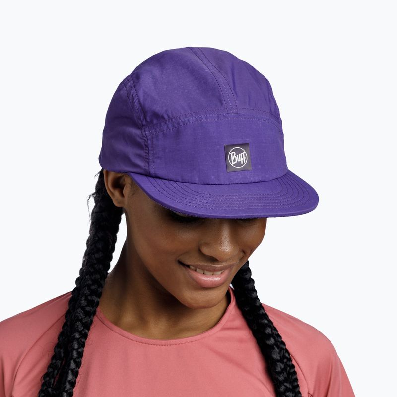 Czapka z daszkiem BUFF 5 Panel Explore slen violet 5