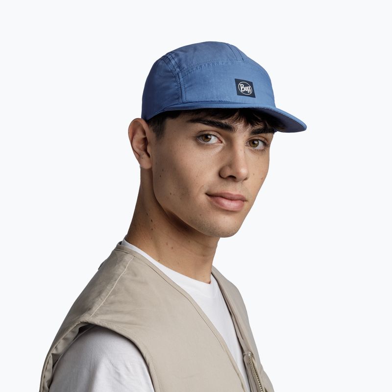 Czapka z daszkiem BUFF 5 Panel Explore slen denim 3
