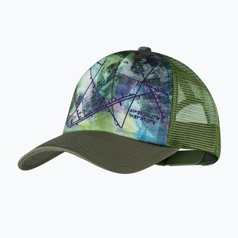 Czapka z daszkiem BUFF Trucker Campast green 5