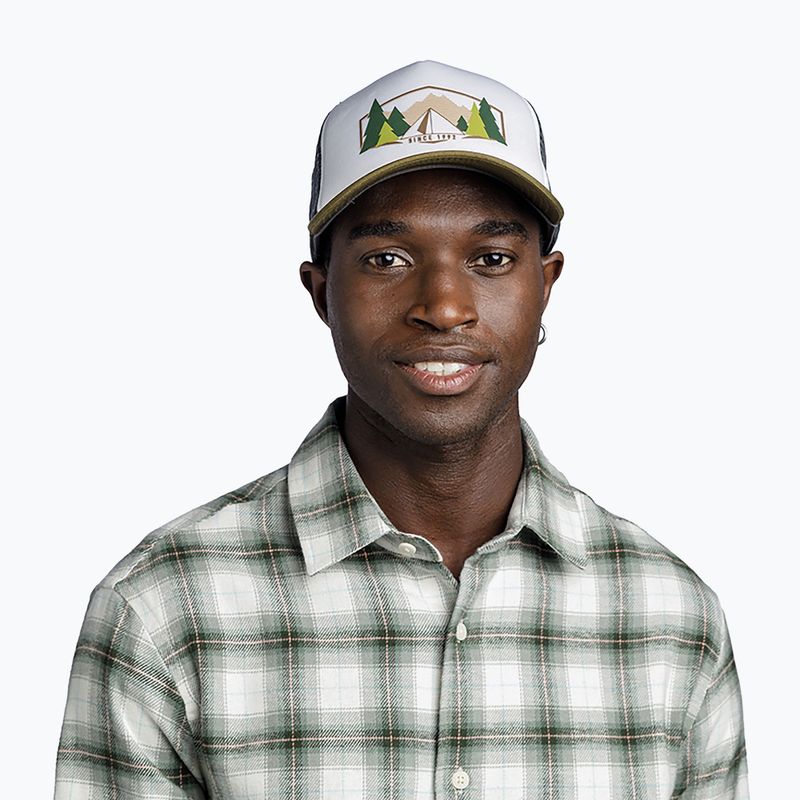 Czapka z daszkiem BUFF Trucker Darryl white 7