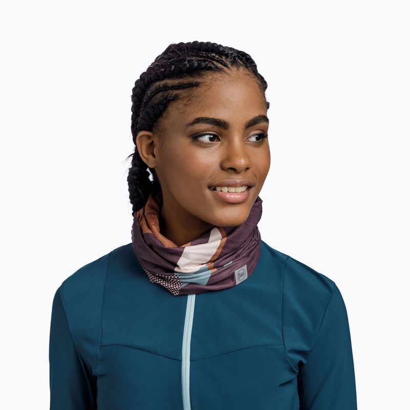 Chusta wielofunkcyjna BUFF Coolnet UV Oke garnet 3