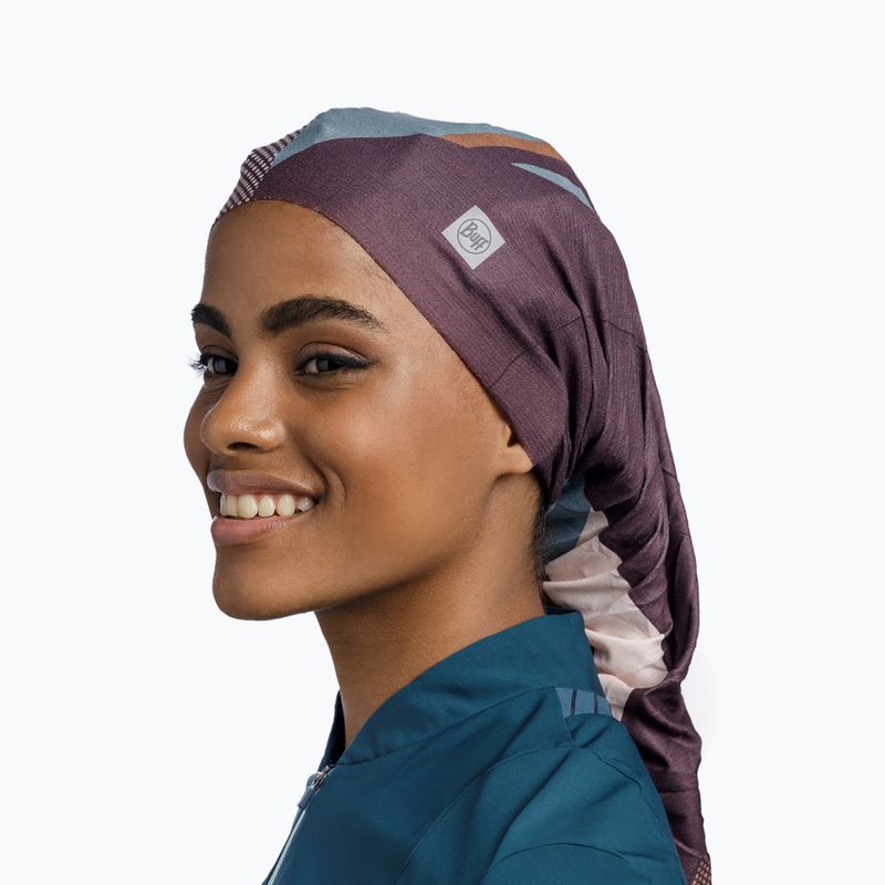 Chusta wielofunkcyjna BUFF Coolnet UV Oke garnet 4