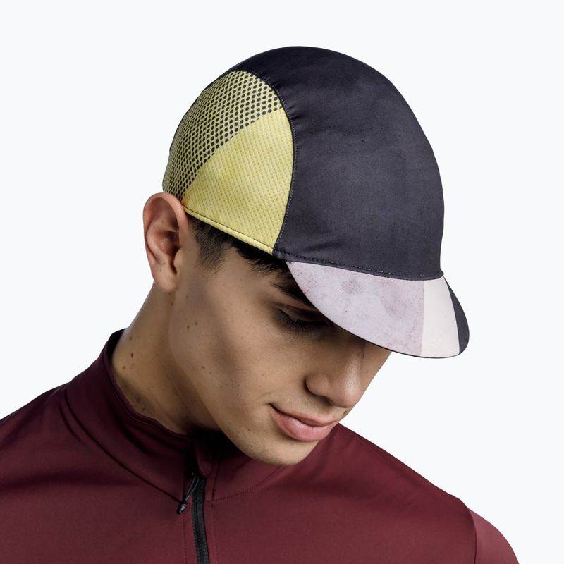 Czapka z daszkiem rowerowa BUFF Pack Cycle Glen multicolor 10