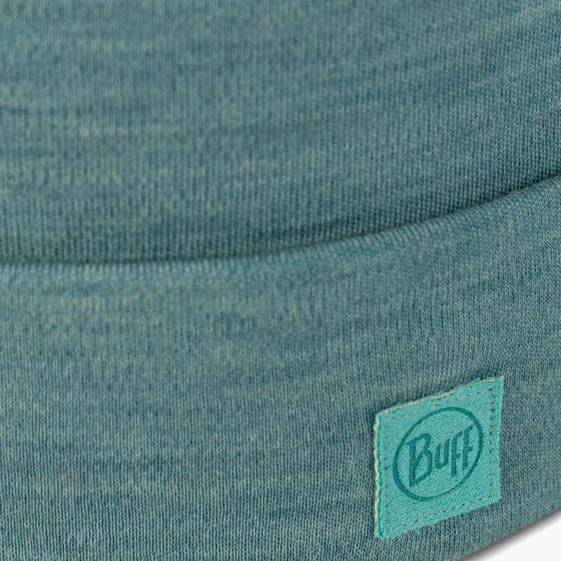 Czapka zimowa BUFF Heavyweight Merino Wool solid pool 2