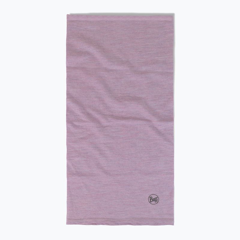 Chusta wielofunkcyjna BUFF Midweight Merino Wool melange lilac sand 2
