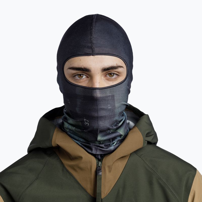 Kominiarka BUFF Ecostretch alock silversage 2