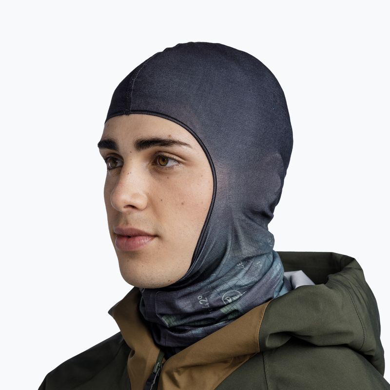Kominiarka BUFF Ecostretch alock silversage 3