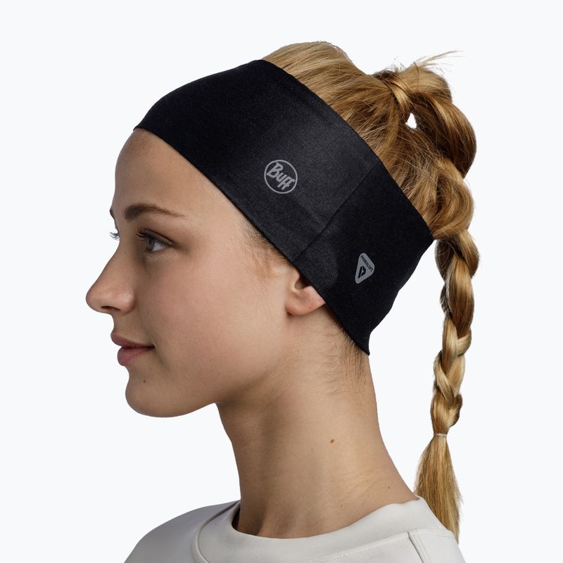 Opaska na głowę BUFF Thermonet solid black 3