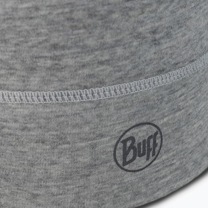Czapka zimowa BUFF Lightweight Merino Wool solid light grey 2