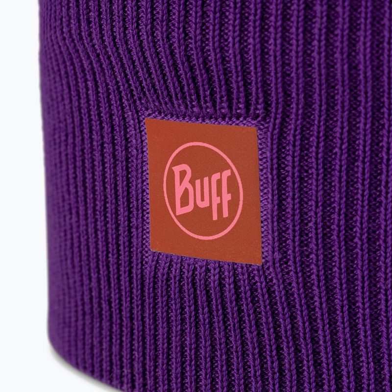 Opaska na głowę BUFF Crossknit purple 2