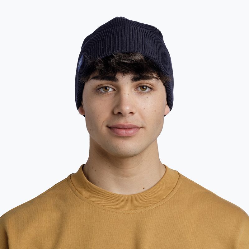 Czapka zimowa BUFF Crossknit night blue 3