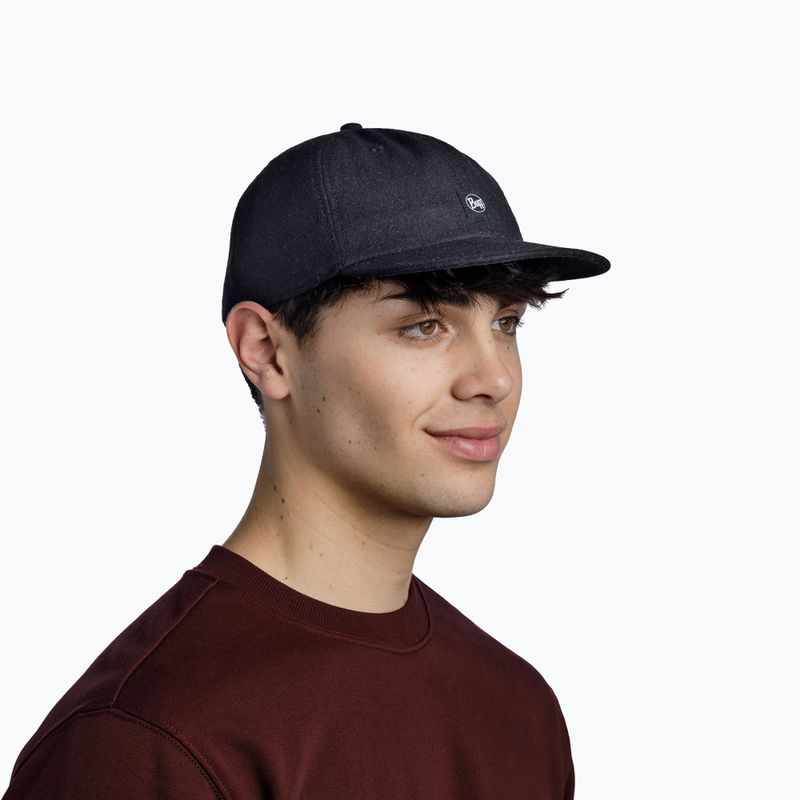 Czapka z daszkiem BUFF Pack Chill Baseball solid black 3