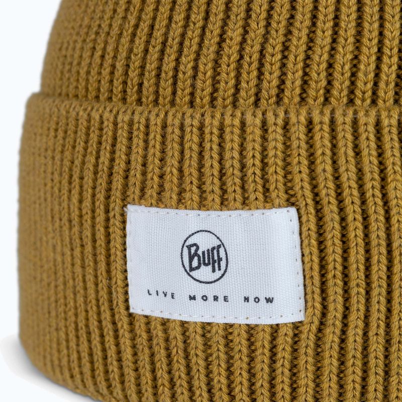 Czapka zimowa BUFF Knitted Drisk citronella 2