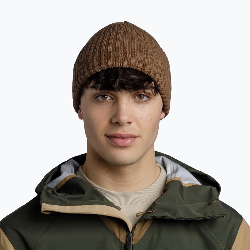 Czapka zimowa BUFF Knitted Rutger cinnamon 3