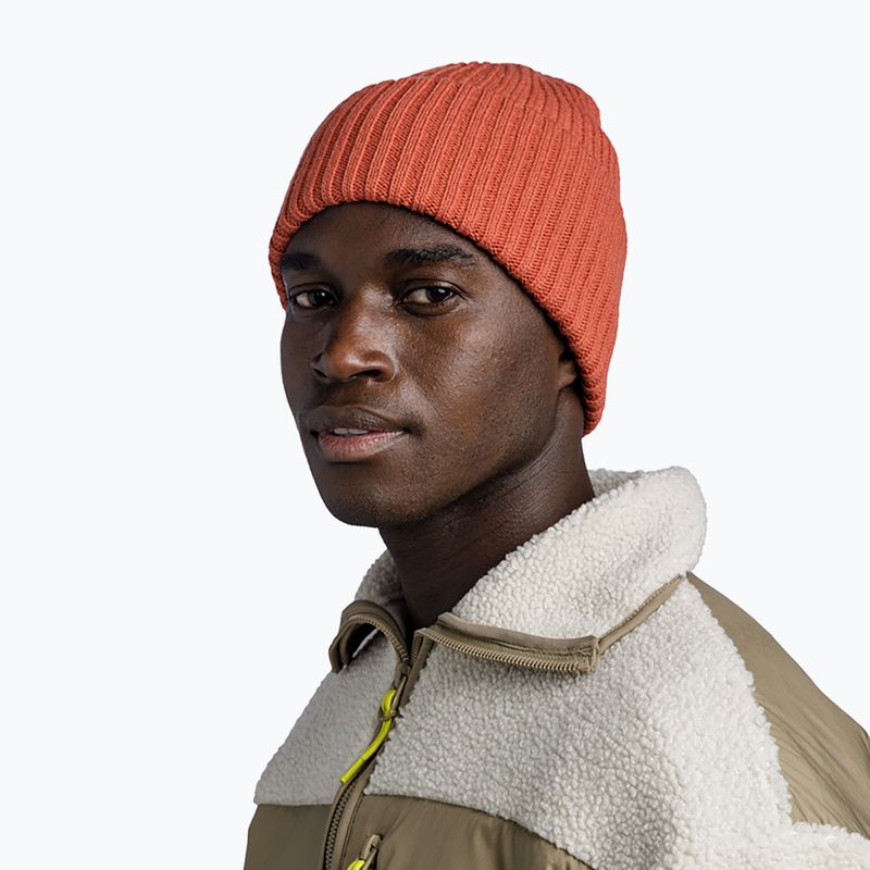 Czapka zimowa BUFF Knitted Rutger cinnamon 4