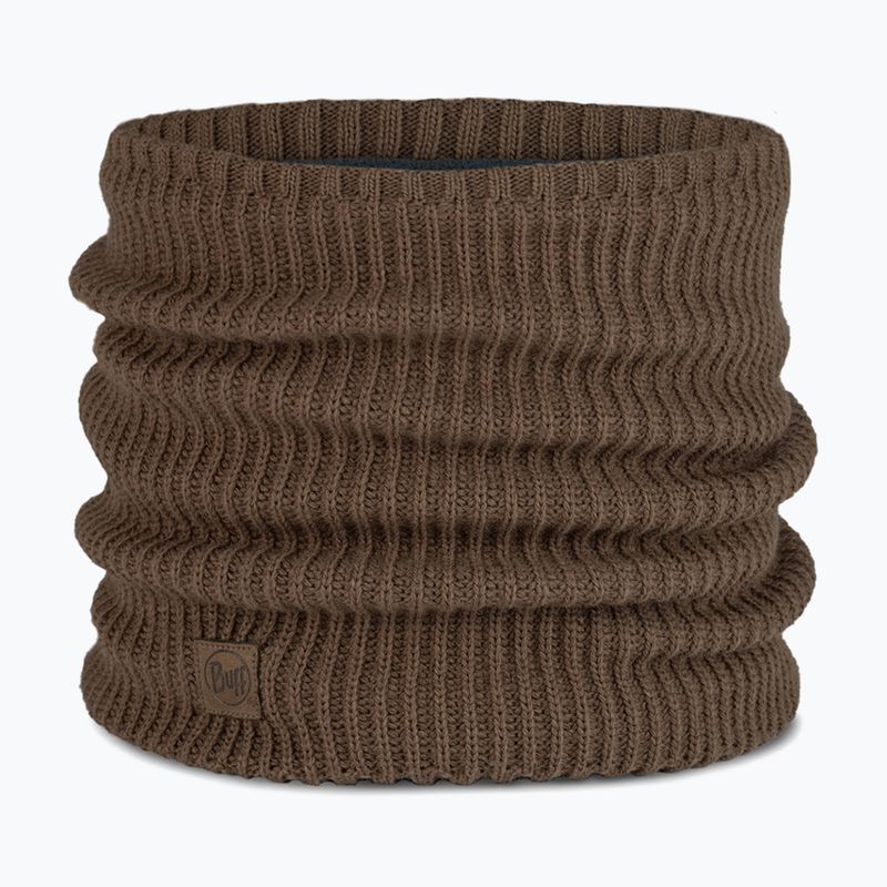 Komin BUFF Knitted & Fleece Rutger brindle brown