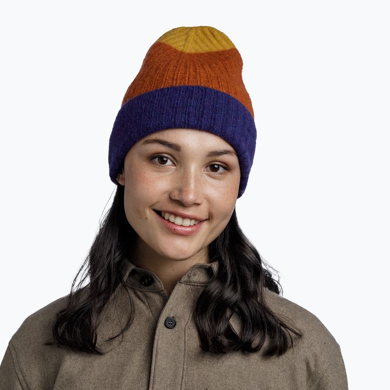 Czapka zimowa BUFF Knitted Nilah denim 3