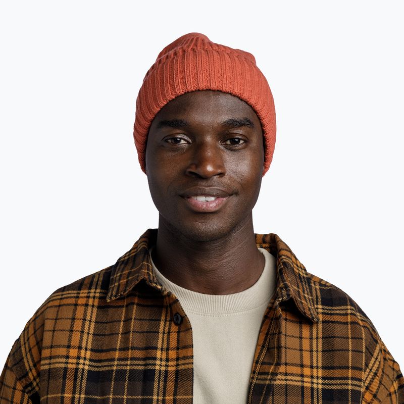 Czapka zimowa BUFF Knitted & Fleece Renso cinnamon 3