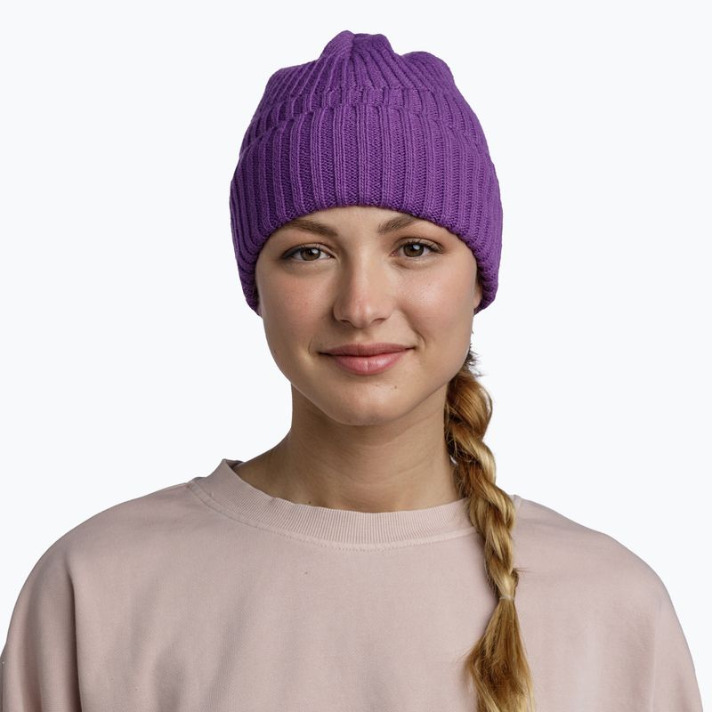 Czapka zimowa BUFF Knitted & Fleece Renso purple 3